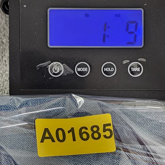 Old Navy Jeans Mens 30x32 Blue Basic Slim Straight Built in Flex Stretch Denim - Picture 13 of 13